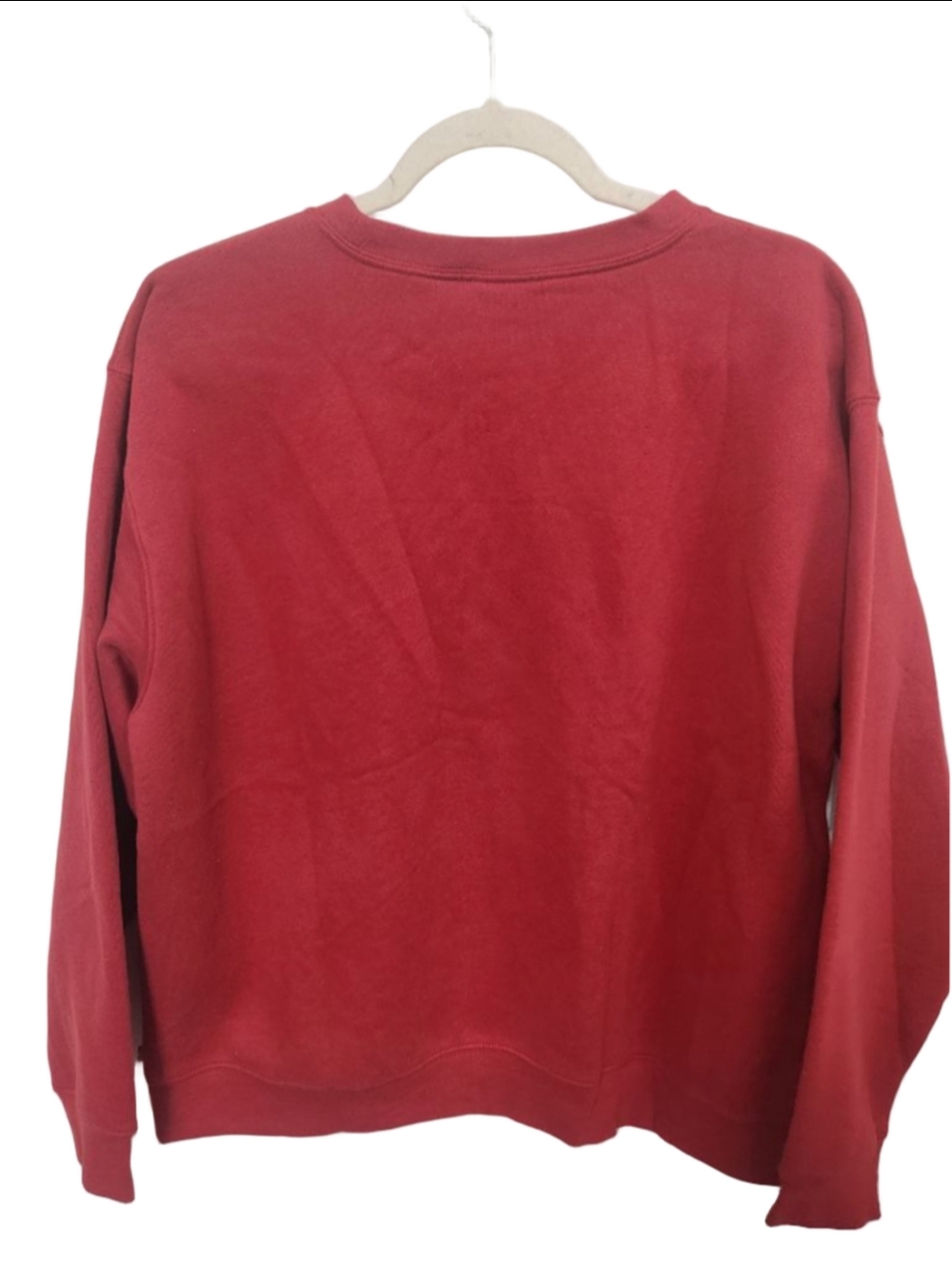Levi's Red Rhinestone Logo Sweatshirt Medium - Picture 3 of 6